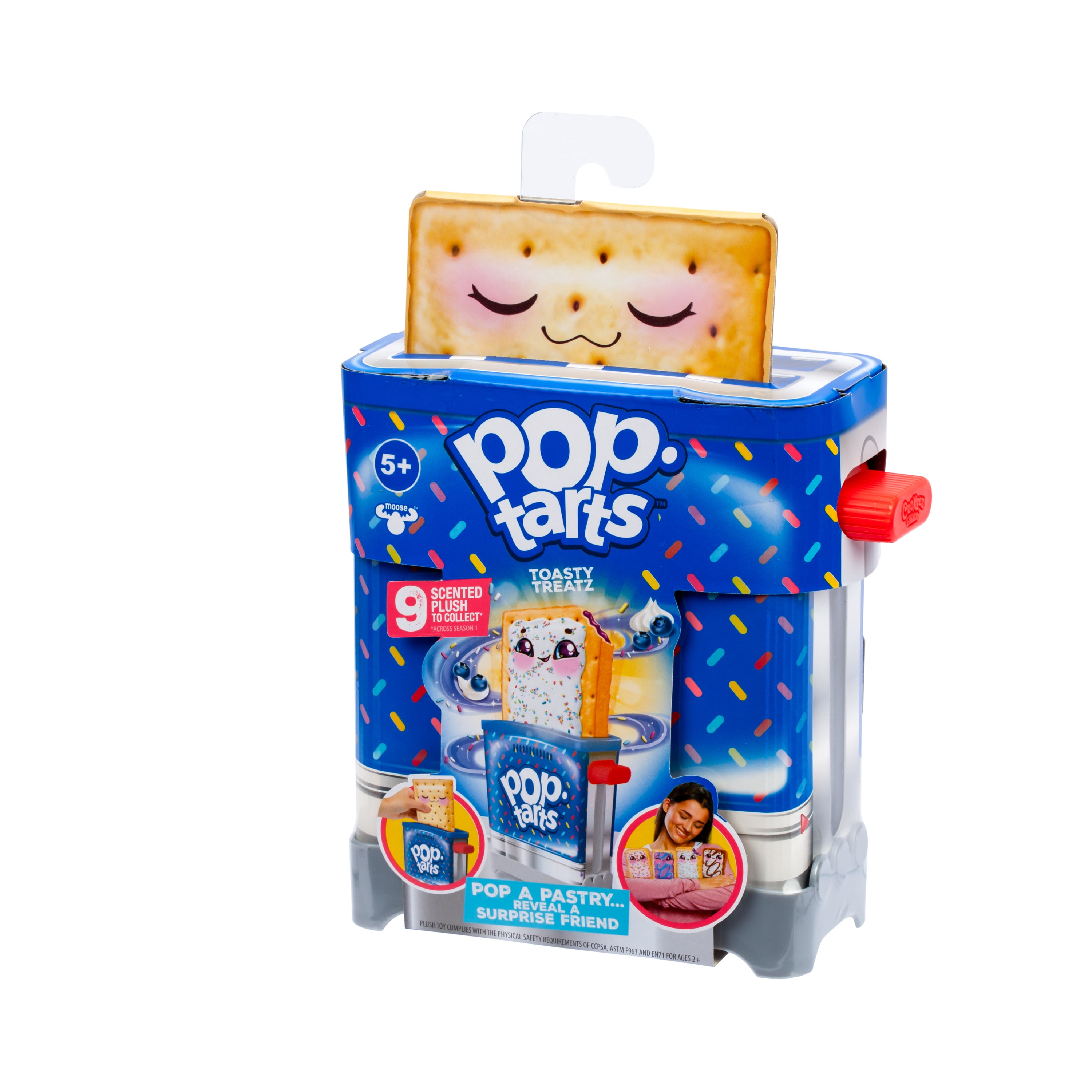 Cookeez Makery Pop-Tarts™ Toasty Treatz Toaster with Scented Plush, Styles Vary, Ages 5+
