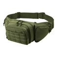 thumbnail image 1 of Travel Portable Chest Bag Holographic Waist Bag Oxford Cloth Fishing Waist Packs Sport Fanny Pack Shoulder Backpack Men's Bag Fanny Pack Crossbody Phone Bag GREEN, 1 of 8