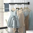 thumbnail image 5 of Wall-Mounted Foldable Aluminum Alloy Clothes Drying Rack A White, 5 of 5