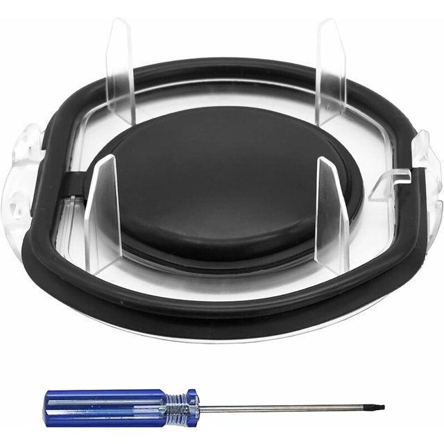 Tapa del contenedor de polvo con anillo de sellado, accesorio para Dyson, tapas de repuesto con destornillador, tapa del cubo de basura para Dyson v678v10v11