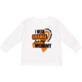 thumbnail image 3 of Inktastic I Wear Orange For My Mommy Leukemia Awareness Boys or Girls Long Sleeve Toddler T-Shirt, 3 of 5