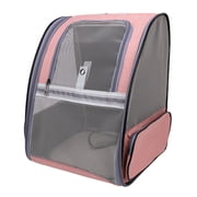Pet Carrier Backpack, Foldable Breathable Lightweight Adjustable Shoulder Straps Puppy Carrier Bags with Padded Pet Supplies Suitable for Travel Hiking Daily Outings