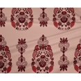 thumbnail image 4 of oneOone Tissu Polyester Lycra Feuilles & Floral Imprimé Ethnique Tissu BTY 56 Pouces de Large, 4 of 4