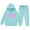 Light Blue, variant on WUXIAN Child Boys Girls 2PCS Sweatsuits Ocean Graphic Pullover Hoodie Tops And Sweatpants Fashion Tracksuit Set Baby Leisure Streetwear