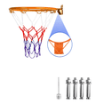 thumbnail image 1 of 45 Cm Aro De Baloncesto De Pared Canasta De Baloncesto Xtellar Rojo, 1 of 4