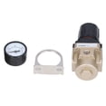 thumbnail image 1 of Air Pressure Regulating Valve,G3/8 Air Pressure Regulating Air Regulatorwith Pressure Gauge Air Source Pressure Processor Rugged and Tough, 1 of 14
