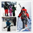 thumbnail image 1 of VONKY 2pcs/set Premium EVA Ski Carrier Strap For Easy Transportation Wide Application Simple And Practical Red, 1 of 6