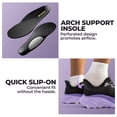 thumbnail image 5 of NORTIV 8 Women's Slip On Trail Running Shoes Hands-Free Cushion Walking Tennis Shoes Non-Slip Outdoor Hiking Workout Athletic Fashion Sneakers, 5 of 8