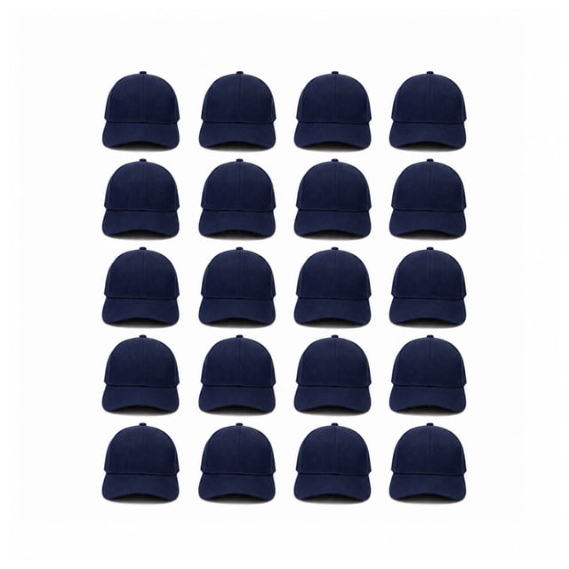 Generica Gorras Mayoreo Variedad Lisas Unisex Paquete 20 Piezas Deportivas