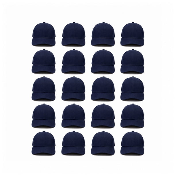 Generica Gorras Mayoreo Variedad Lisas Unisex Paquete 20 Piezas Deportivas