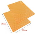 thumbnail image 1 of 2 Pcs pour A4/A5 Tapis de Découpe Quilting Auto-Cicatrisant Rotatif Simple Face 2 Pcs A4 Jaune, 1 of 9