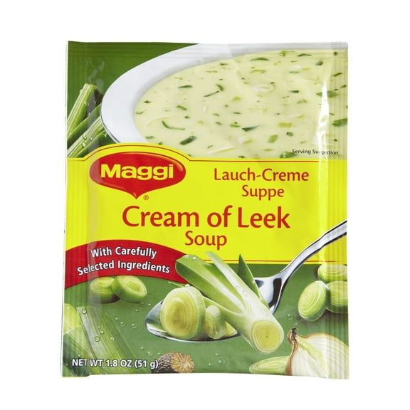 Maggi Cream of Leek Soup Mix 1.8 oz 2 ea Pack of 3