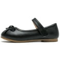 thumbnail image 2 of DADAWEN Girls Mary Jane Shoes Dress Shoes School Uniform Princess Ballerina Flower Shoes 12.5 Little Kid, 2 of 5