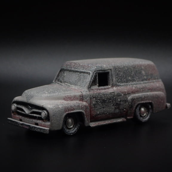 Open Box 1955 FORD PANEL DELIVERY HOT AUGUST NIGHTS, RENO NV 1:64 SCALE DIECAST MODEL CAR