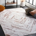 thumbnail image 3 of SAFAVIEH Faux Hide Curtis Diamond Area Rug, Beige/Brown, 8' x 10', 3 of 12