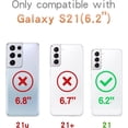 thumbnail image 2 of Samsung Galaxy S21 Case Diamond Case for Women 3D Glitter Sparkle Bling Case Luxury Shiny Crystal Diamond Bumper Clear Gems Cute Protective Girly Case Girls Cover(Purple), 2 of 13