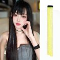 thumbnail image 3 of Hair Tape In Hair Extensions Sparkly Glitter Fairy Hair Long Party Festival Colored Extensions for Girls, 3 of 3