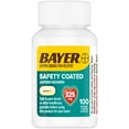 Aspirin Regimen Bayer Regular Dose Pain Reliever Enteric Coated Tablets