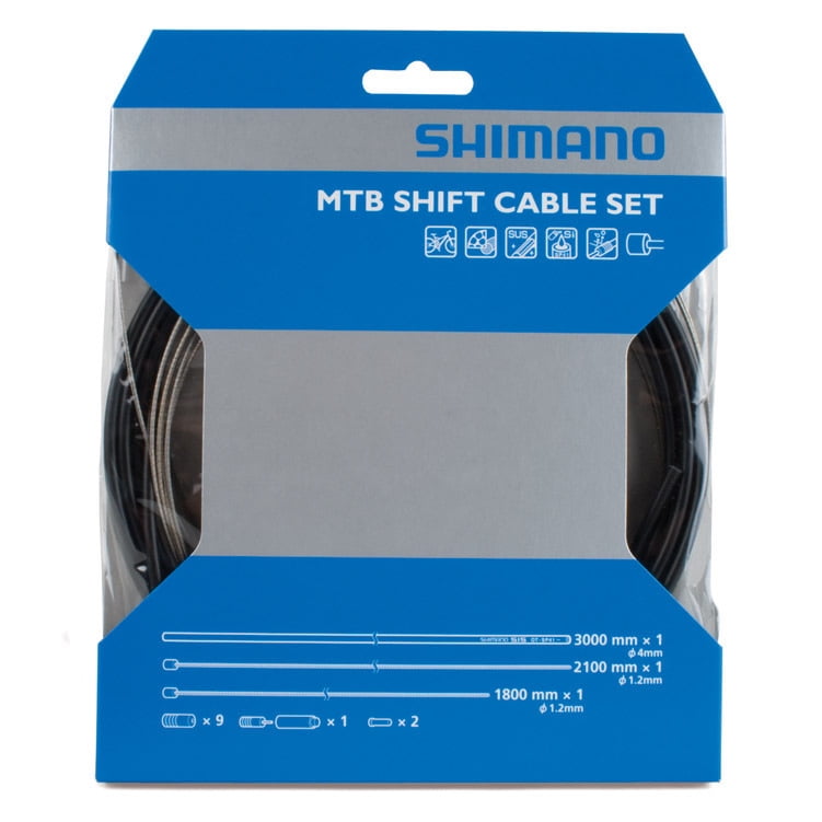shimano mtb shift cable set