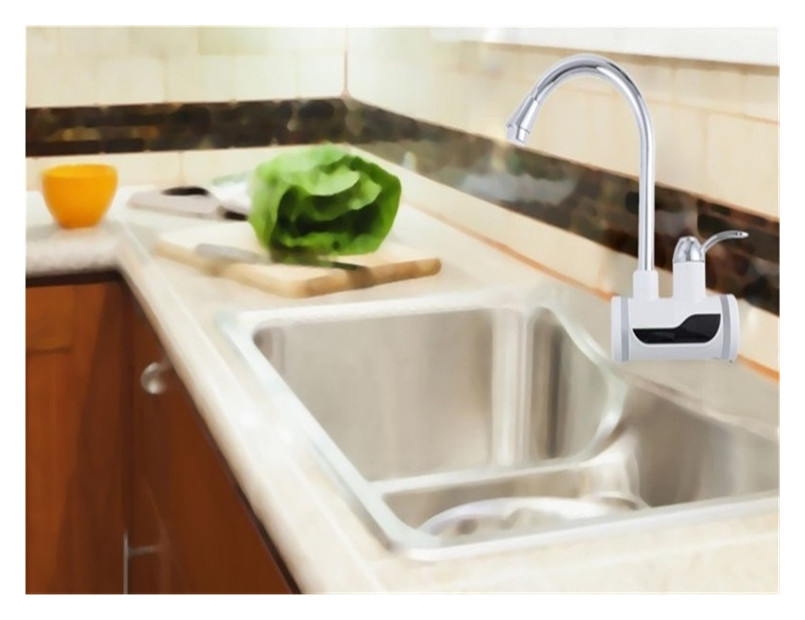 Tankless Electric Faucet,Kitchen Faucet Water Heater,with ,fast Electric Heating Water Tap