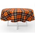 thumbnail image 2 of Halloween Tablecloth, Halloween Table Cloth Waterproof, Halloween Kitchen Table Decor for Dining Holiday Party 60x60 Inch Round, 2 of 5