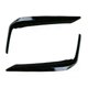 thumbnail image 5 of Fit For Bmw 5 Series G30 G38 M Sport 2018-2020 51118070541 51118070542 Glossy Black 1 Pair Front Bumper Front Fog Light Eyelid Trim, 5 of 5