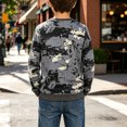 thumbnail image 4 of Abcomgle Boys Long Sleeve T Shirts Size 6-7 Athletic Camo Crewneck T-Shirts for Boys Winter Basic Top for Boys Soft Layering for Boys, 4 of 4