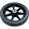 Karman 6" Rollator Walker Casters Universal, Black 5/16" Bearing