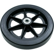 Karman 6" Rollator Walker Casters Universal, Black 5/16" Bearing