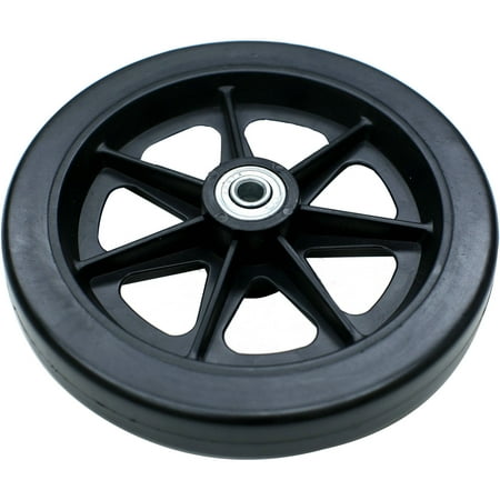 Karman 6" Rollator Walker Casters Universal, Black 5/16" Bearing