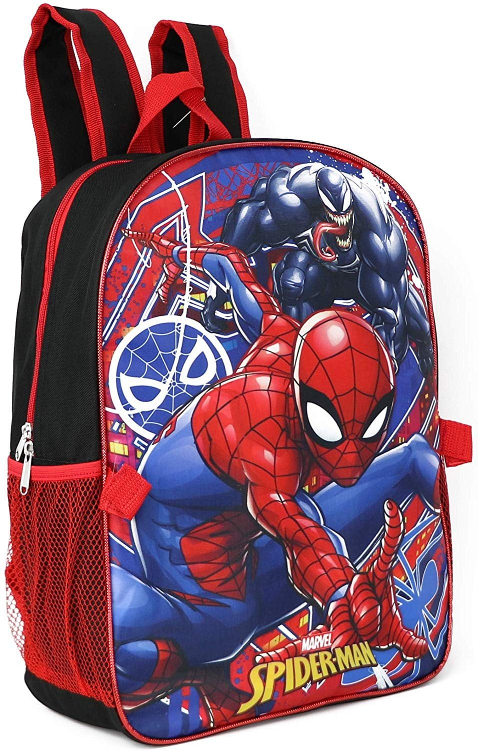 Spiderman Marvel 16 Backpack with Detachable Lunch Box