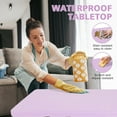 thumbnail image 4 of Outdoor Dining Table 4ft Light Purple Portable Folding Table Indoor&Outdoor Maximum Weight 135KG Foldable Table for Camping,Outdoor Coffee Table, 4 of 7