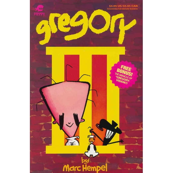Gregory #3 VF ; Piranha Comic Book