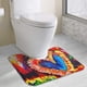 thumbnail image 1 of ABPHQTO Padre Juego de alfombras de baño de 3 piezas Alfombra de baño Alfombra de contorno y tapa de inodoro ABPHQTO  Cont-CHAPPLE-26300, 1 of 2