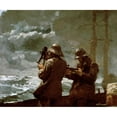 thumbnail image 2 of Homer, Winslow 23x20 Black Modern Framed Museum Art Print Titled - Eight Bells, 2 of 4