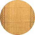 thumbnail image 1 of Ahgly Company Indoor Round Solid Brown Modern Area Rugs, 3' Round, 1 of 4
