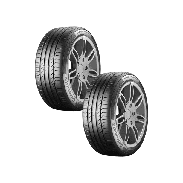 Paquete de 2 llantas Continental 225/45R18 95Y XL ContiSportContact 5 MOE SSR