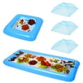 thumbnail image 3 of 1 Set Inflatable Serving Tray Party Swimming Pool Food Drink Holder Beverage Cooler Floating Ice Holder, 3 of 10