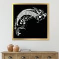 thumbnail image 3 of Designart 'Chinoiserie With Koi Fish I' Traditional Framed Art Print, 3 of 4