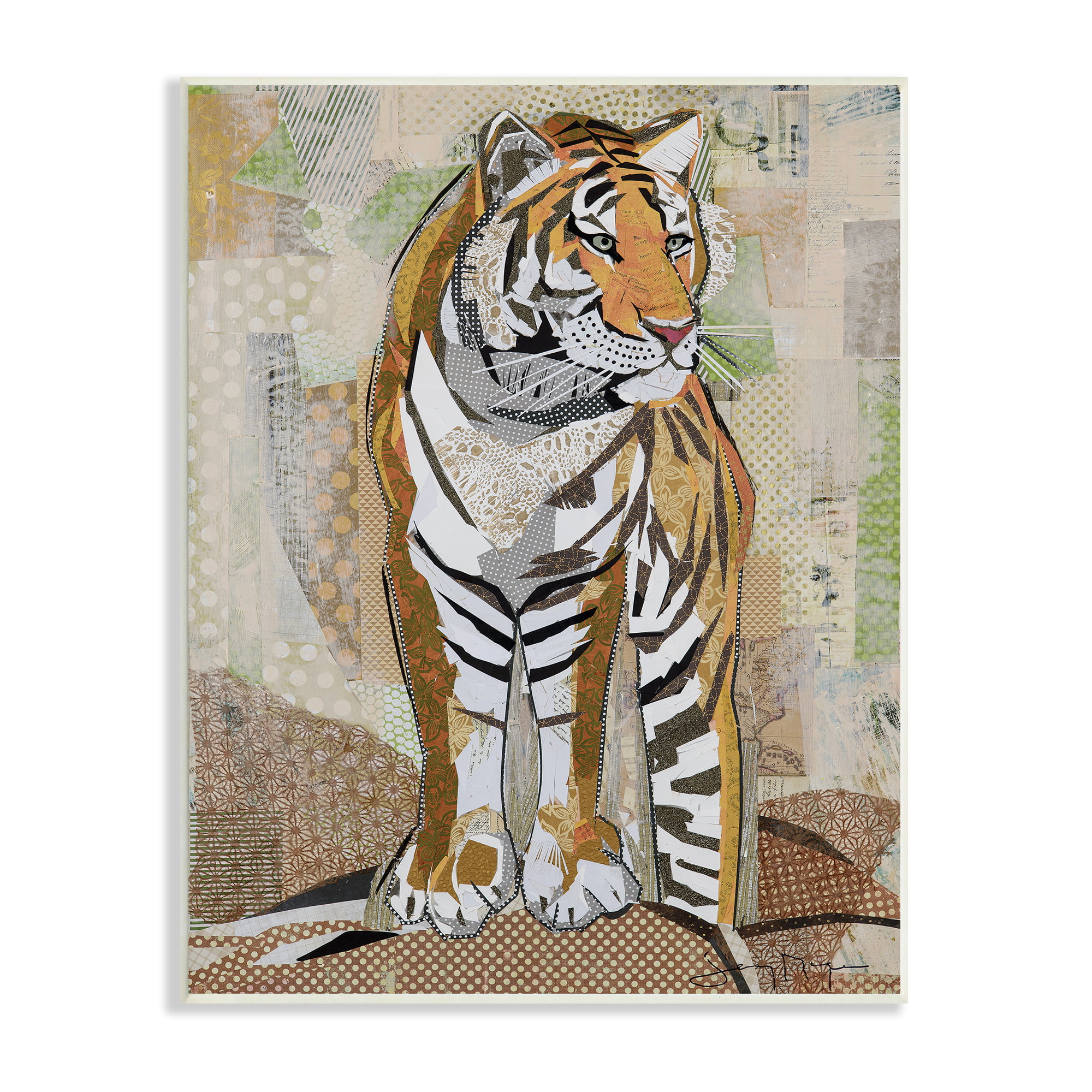 Orange Bengal Tigers Home Business Office Sign
