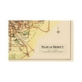thumbnail image 4 of Historic Map - Beirut Lebanon - Palmer 1851 - 23 x 36.46 - Vintage Wall Art, 4 of 5