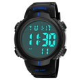 thumbnail image 2 of PENGXIANG Men‘S Sports Digital Watch - 30M Waterproof- Sports Watch With Alarm Stopwatch  Black Big Face Watch  Men‘S Running Led Backlight Digital Watch(Smart Watch), 2 of 2