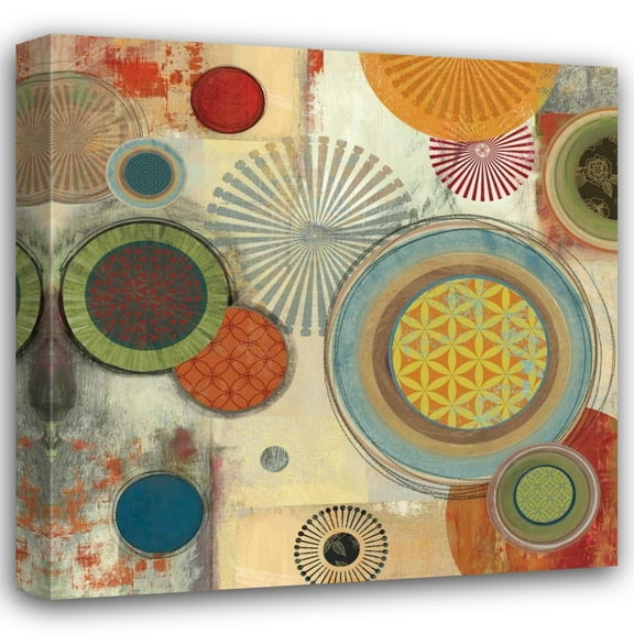 Tom Reeves 20x20 Gallery Wrapped Canvas Wall Art Titled - Motions II