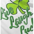 thumbnail image 4 of St Patricks Day Live Laugh Luck Youth T Shirt Tee Girls Infant Toddler Brisco Brands 18M, 4 of 5