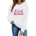 thumbnail image 5 of Ailaofu Womens Casual Crewneck Sweatshirt Long Sleeve Tops Cute Pullover Loose Fit, 5 of 6