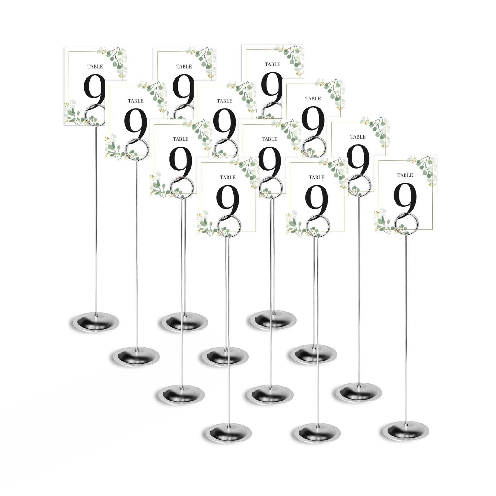 Table Number Holder Card Stand Wedding Centerpieces Party Decorations