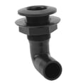 thumbnail image 1 of Marine Thru Hull Connector, Marine Thru Hull Connector 90 Thru Hull Fitting 90 Thru Hull Connector 90 Proof Ergonomic Reliable Rugged 90 Thru Hull Fitting For Yacht Boats, 1 of 8