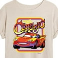 thumbnail image 3 of Disney Cars - Radiator Springs Classic Lightning McQueen - Women's Oversized T-Shirt, 3 of 5