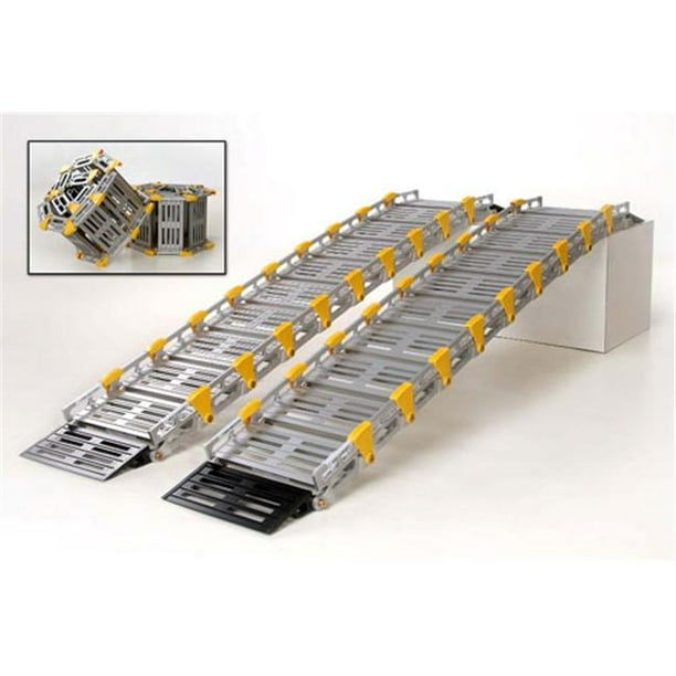 Roll-A-Ramp A11207A19 Wide Twin Track Ramp 8 Ft Long x 12 Inch ...