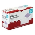 thumbnail image 3 of Pen+Gear Envelopes Size #6-3/4 (3-5/8" x 6-1/2"), 20 lb., White, Security, Gummed, 100-Count, 3 of 6